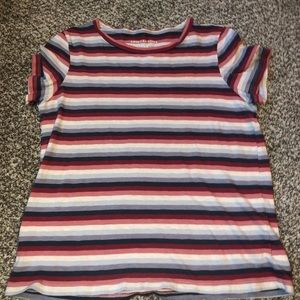 American eagle striped short sleeve